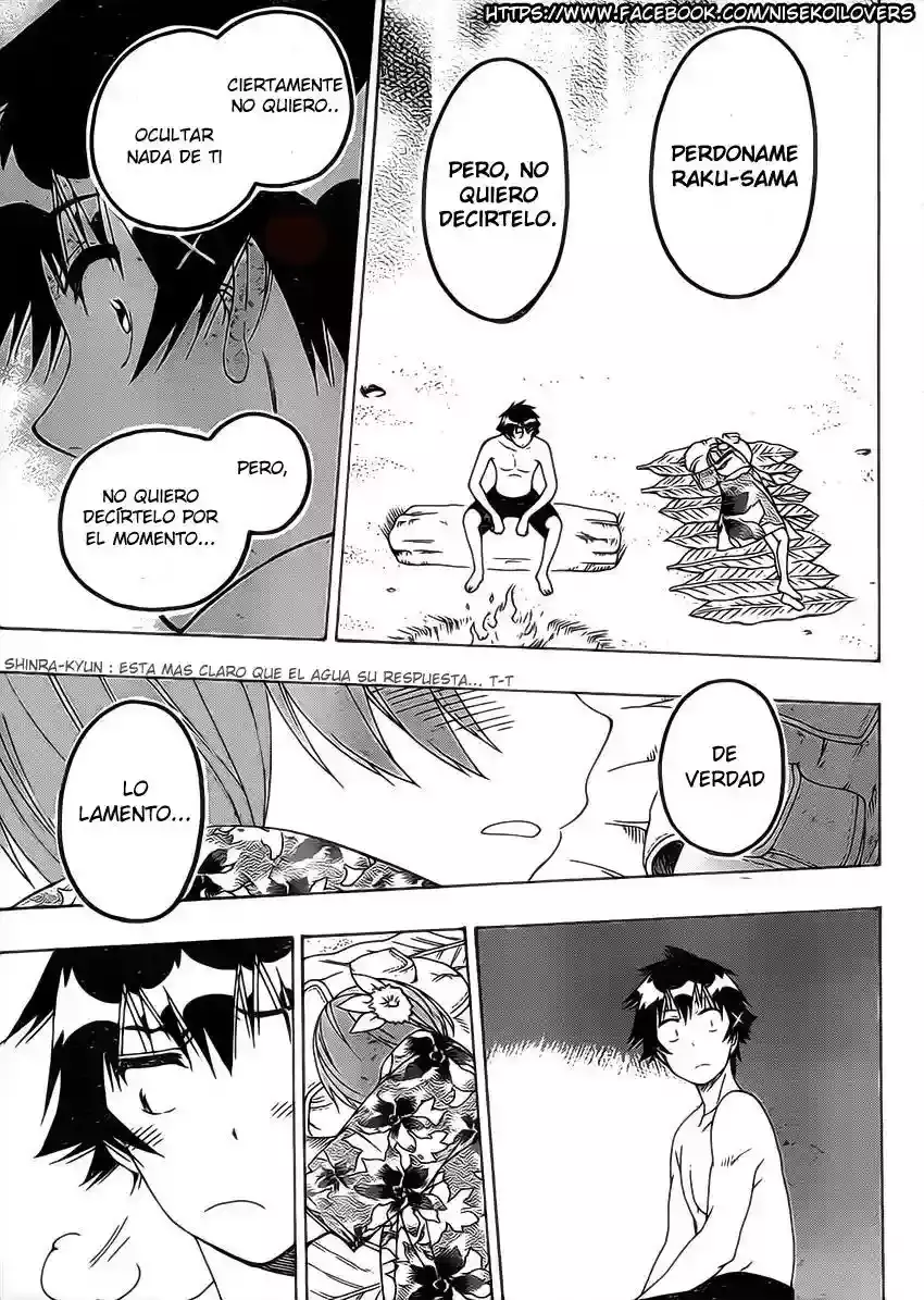 Nisekoi capítulo 171, página 8