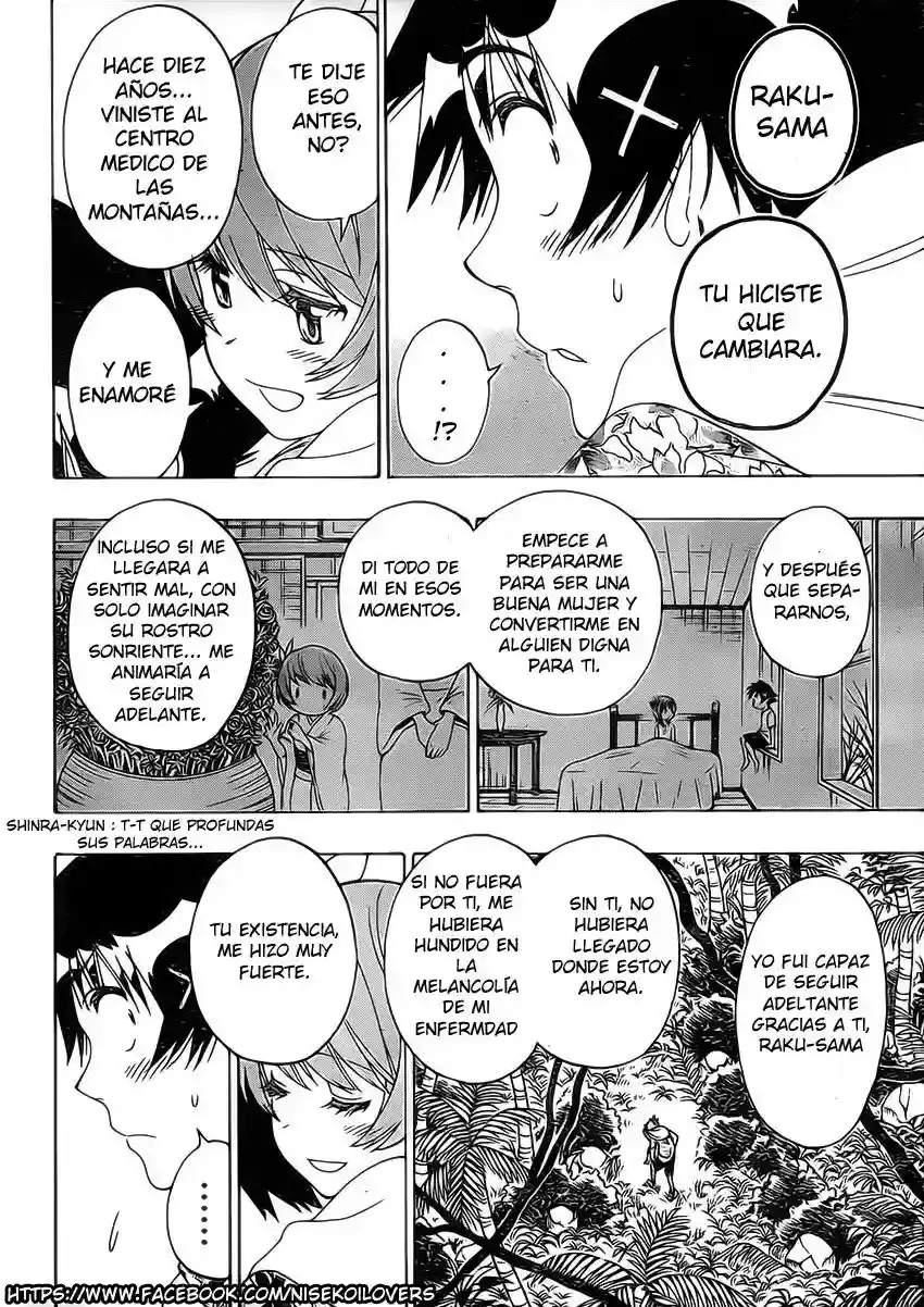 Nisekoi capítulo 171, página 13