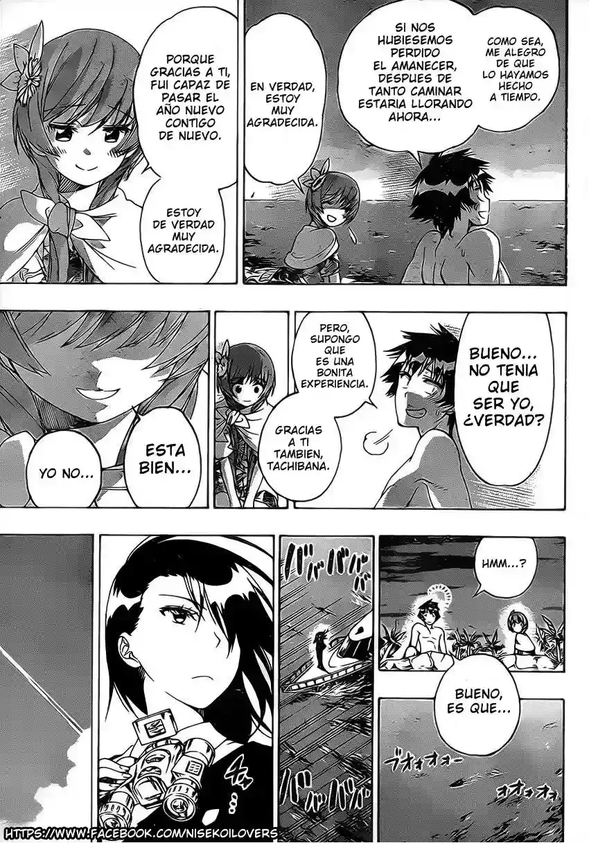 Nisekoi capítulo 171, página 18