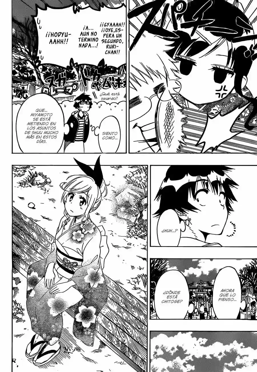 Nisekoi capítulo 172, página 13