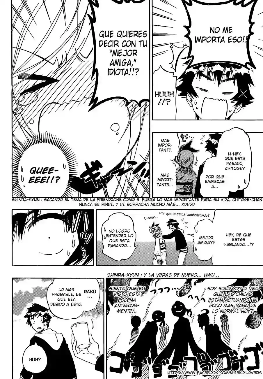 Nisekoi capítulo 173, página 6