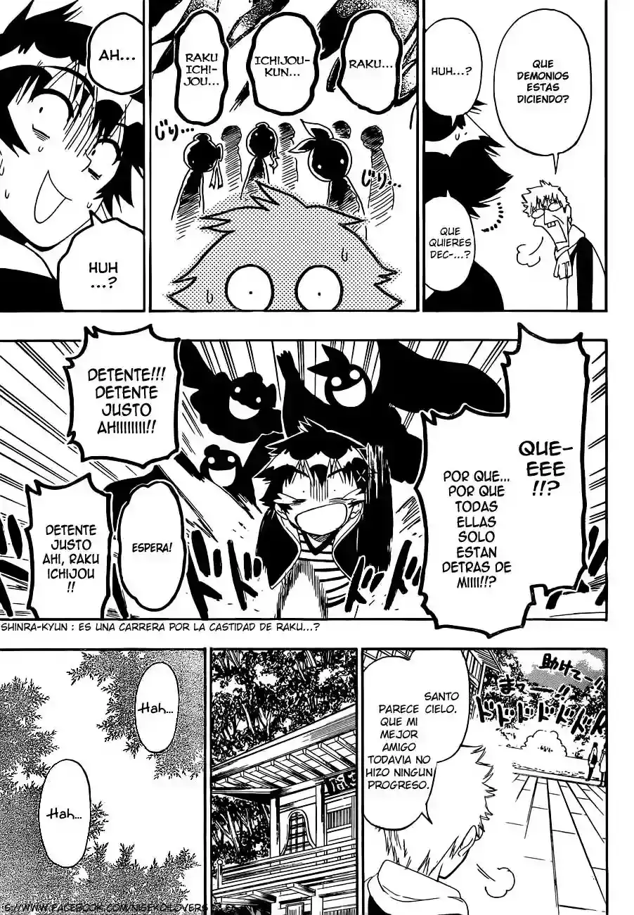 Nisekoi capítulo 173, página 9