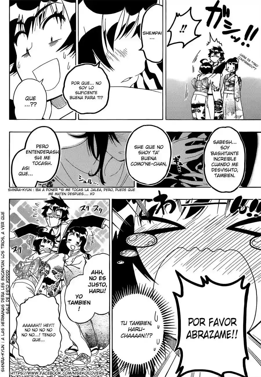 Nisekoi capítulo 173, página 12