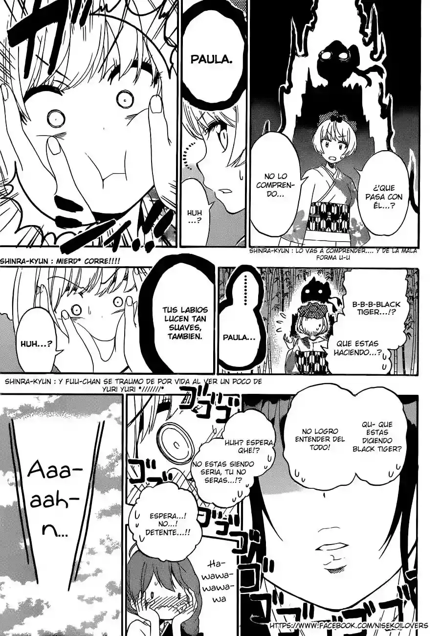 Nisekoi capítulo 173, página 17