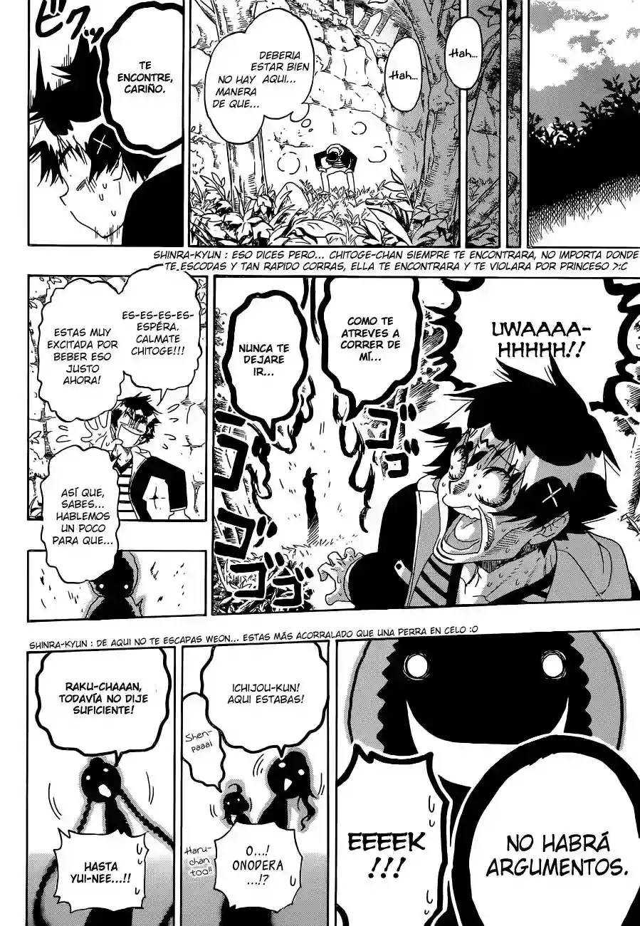 Nisekoi capítulo 173, página 18