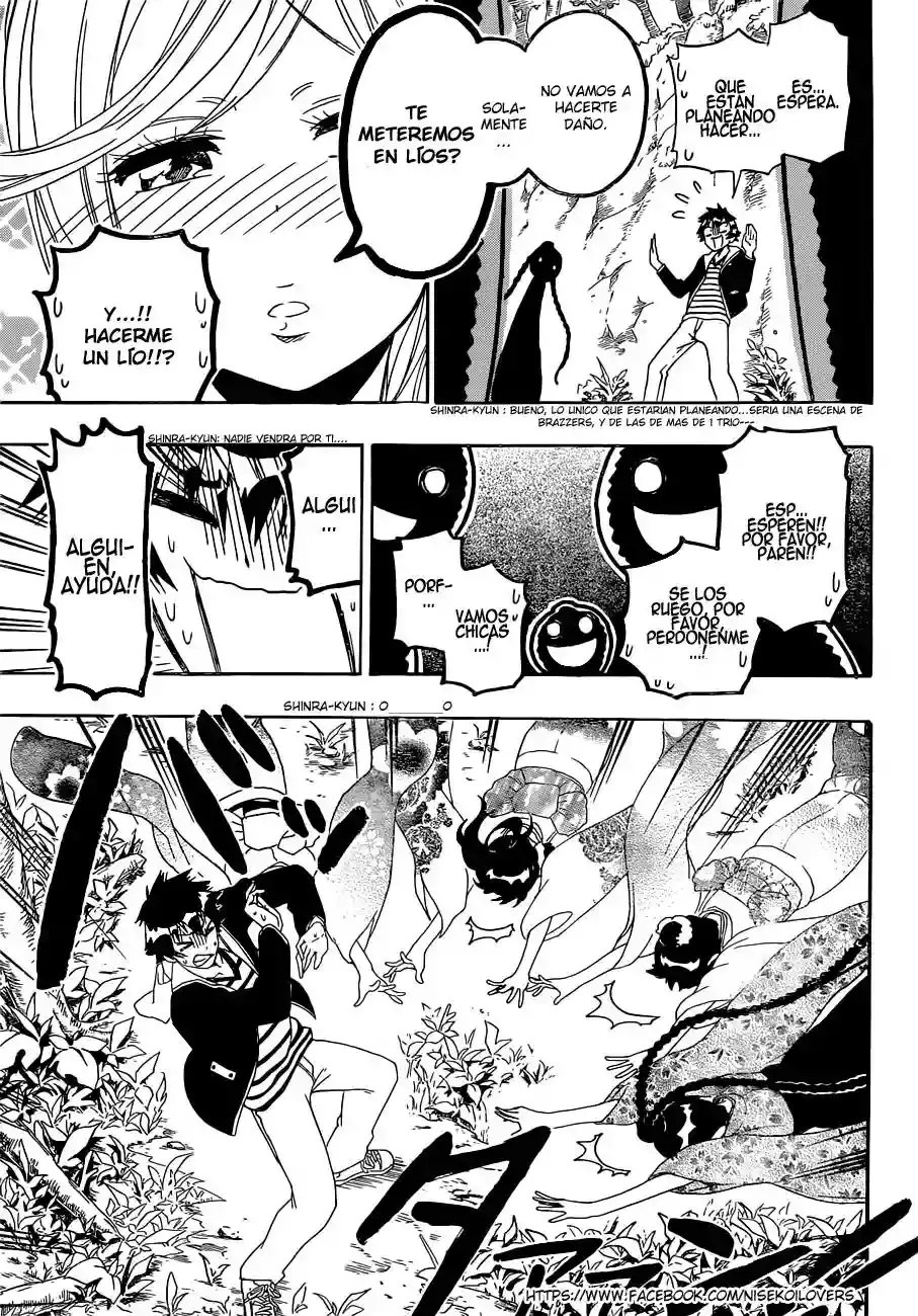 Nisekoi capítulo 173, página 19