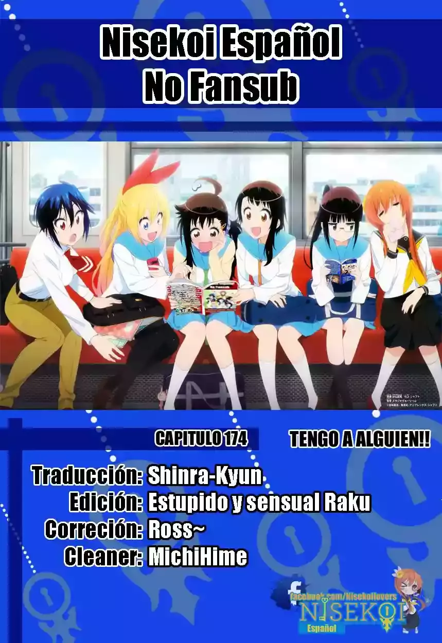 Nisekoi capítulo 174, página 1