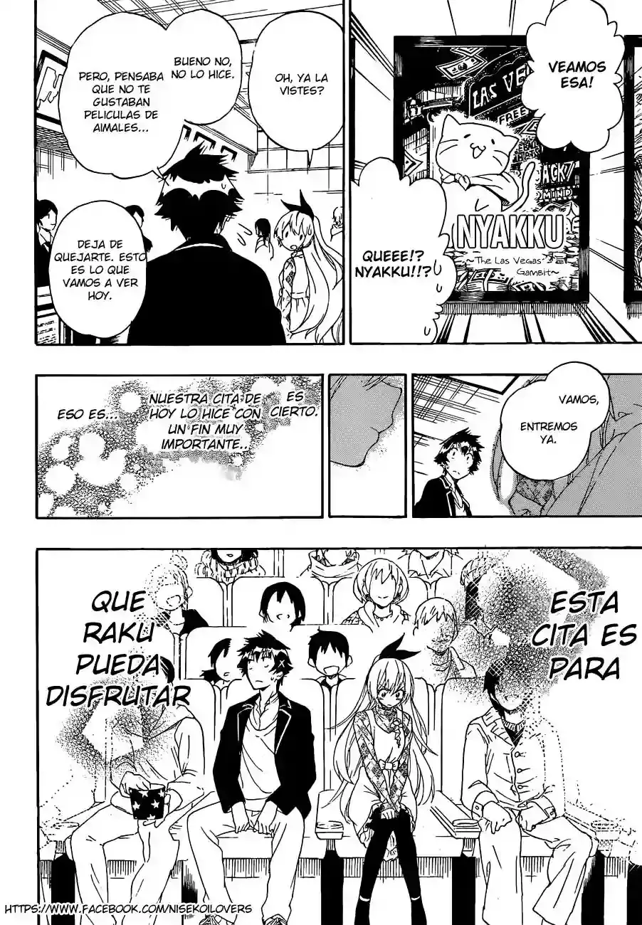 Nisekoi capítulo 174, página 5