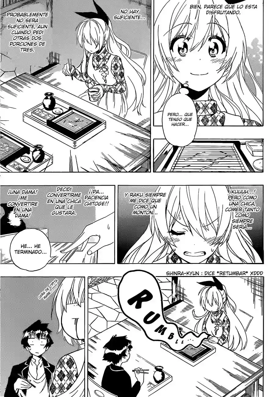 Nisekoi capítulo 174, página 10