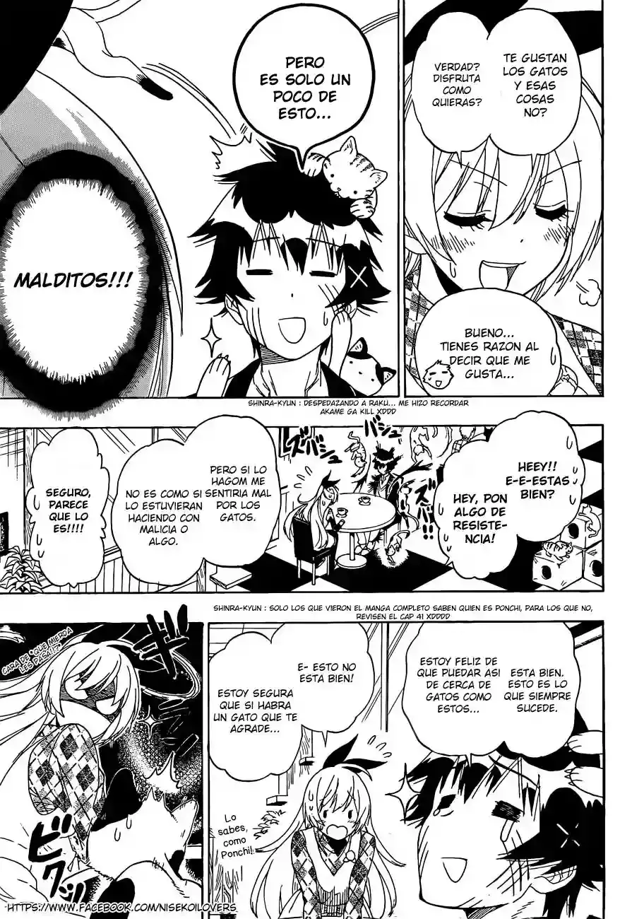 Nisekoi capítulo 174, página 12