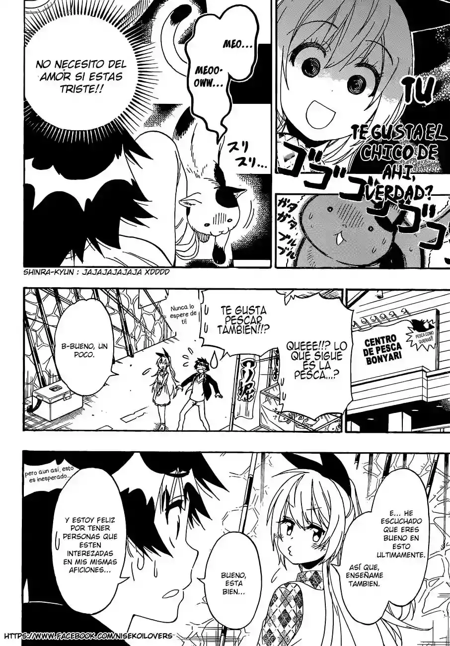 Nisekoi capítulo 174, página 13