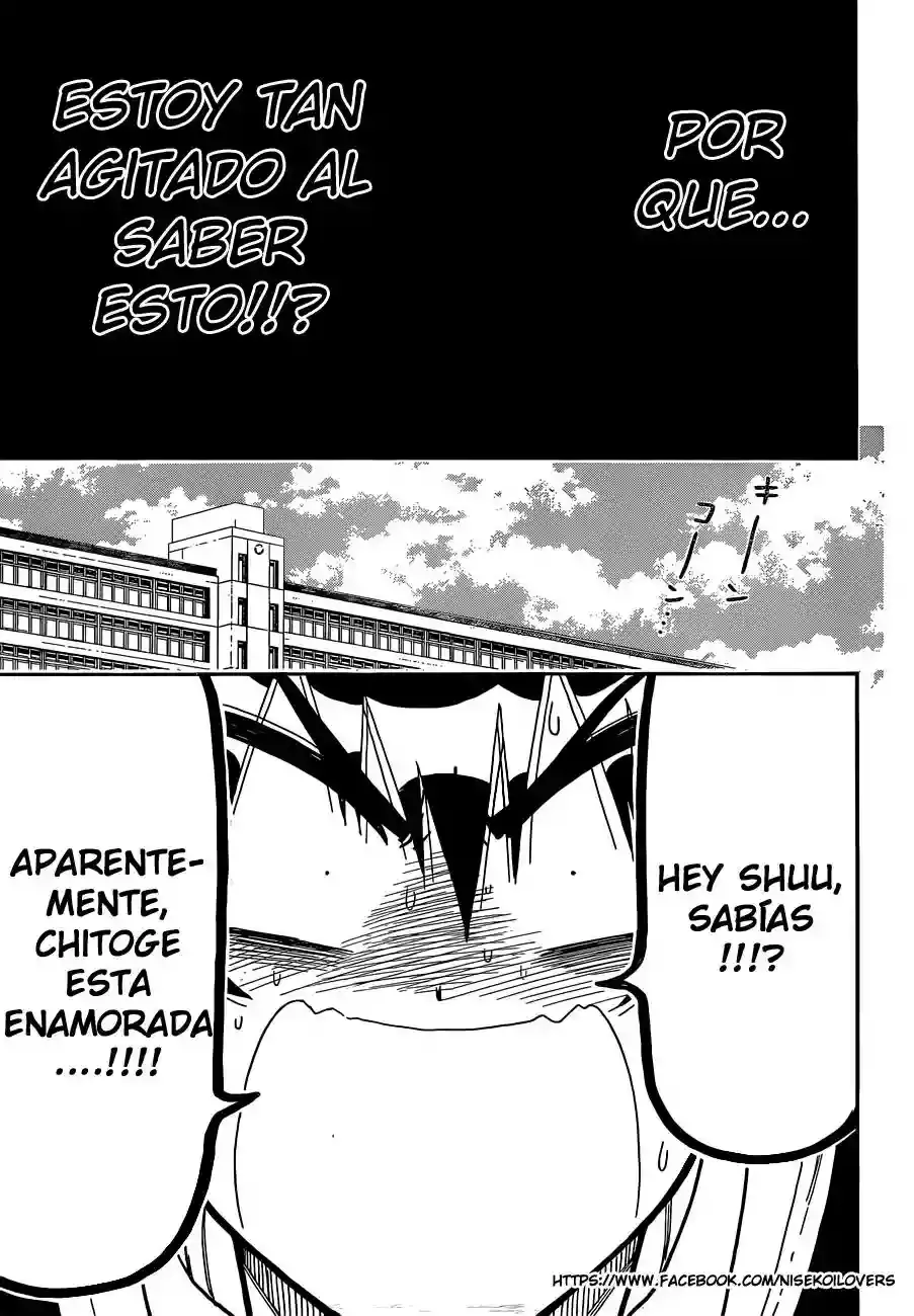 Nisekoi capítulo 175, página 6