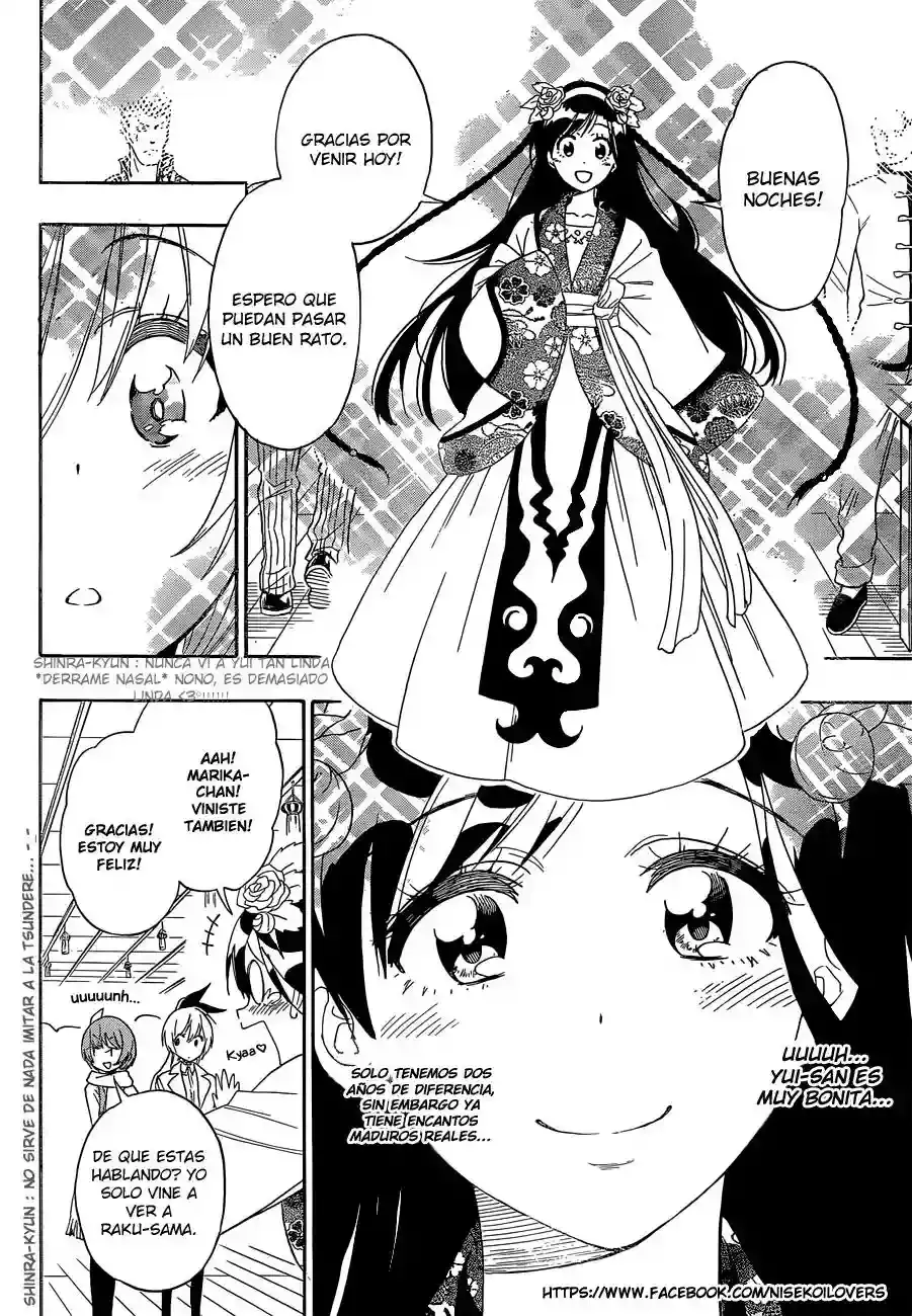 Nisekoi capítulo 176, página 5