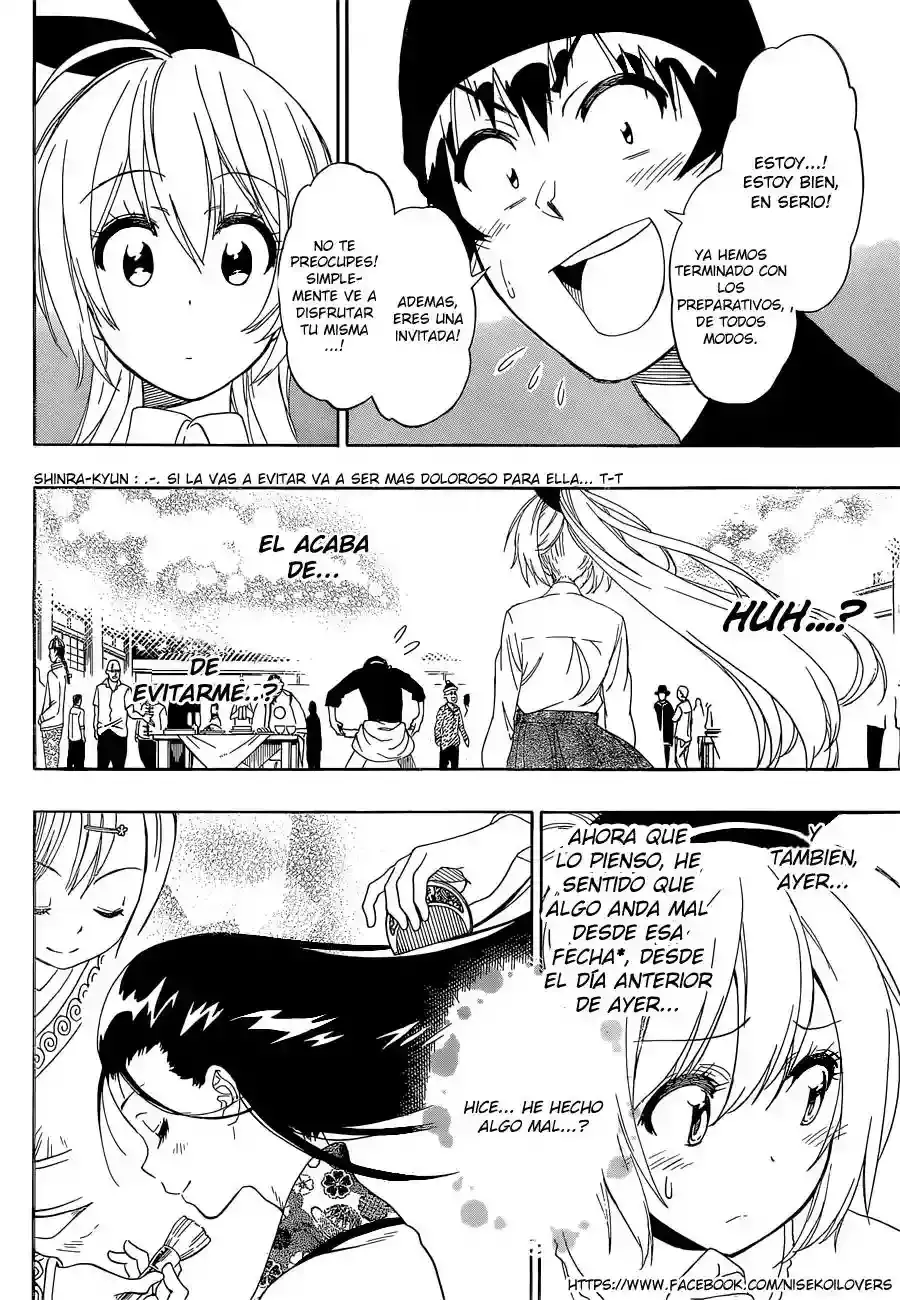 Nisekoi capítulo 176, página 7