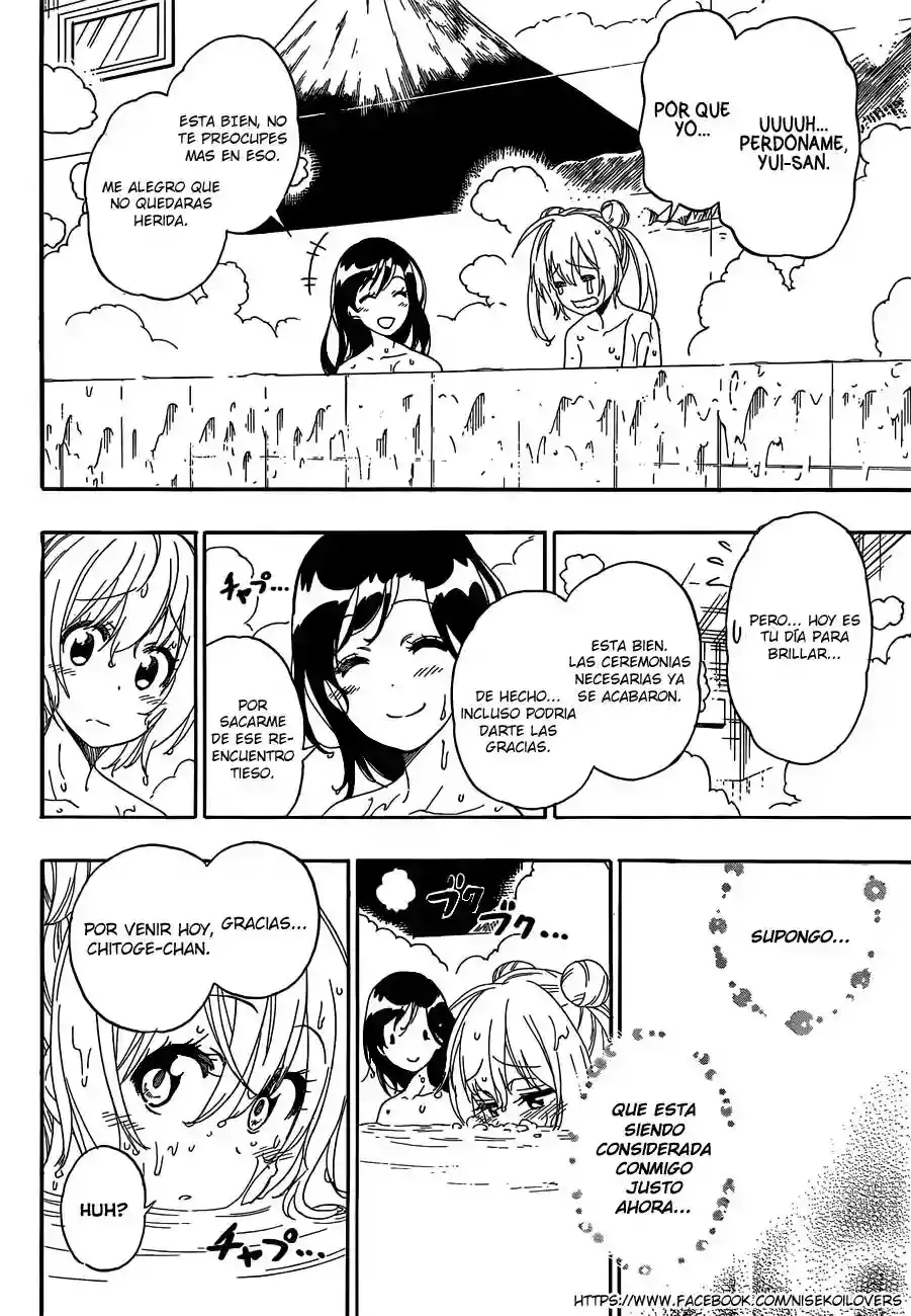 Nisekoi capítulo 176, página 11