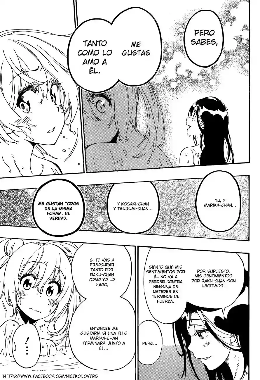 Nisekoi capítulo 176, página 14