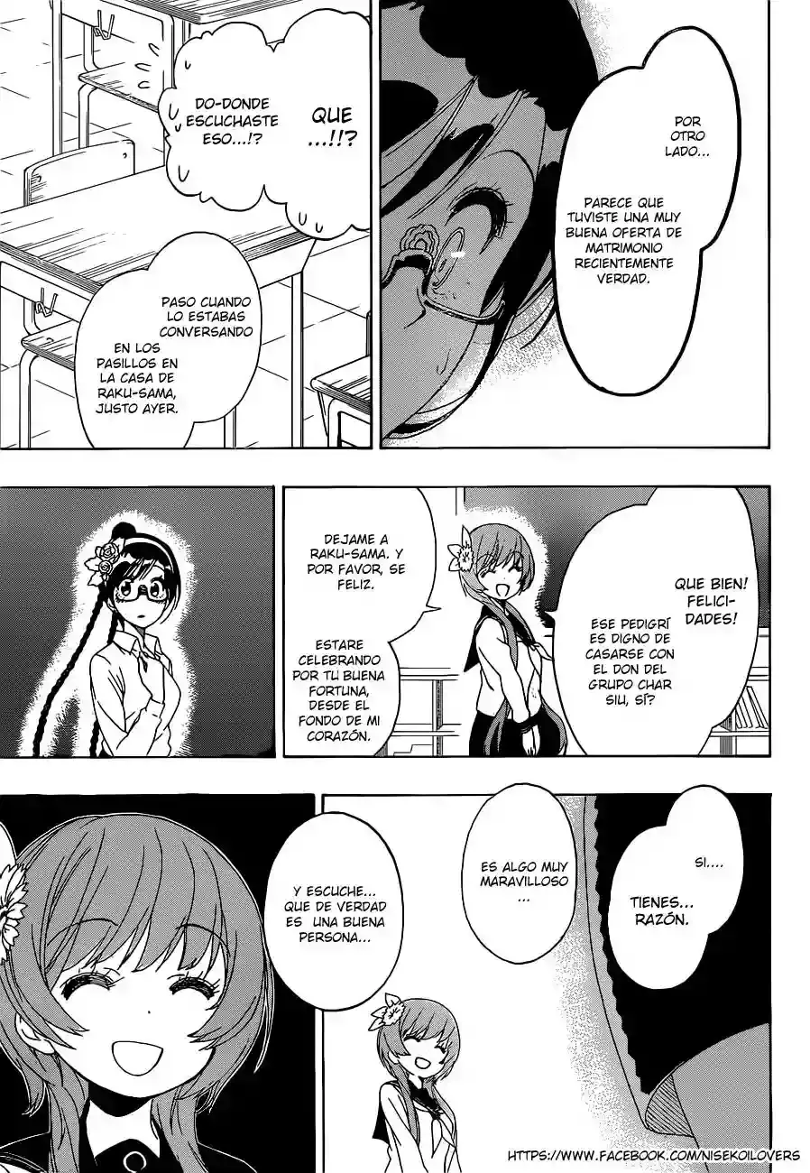 Nisekoi capítulo 177, página 10