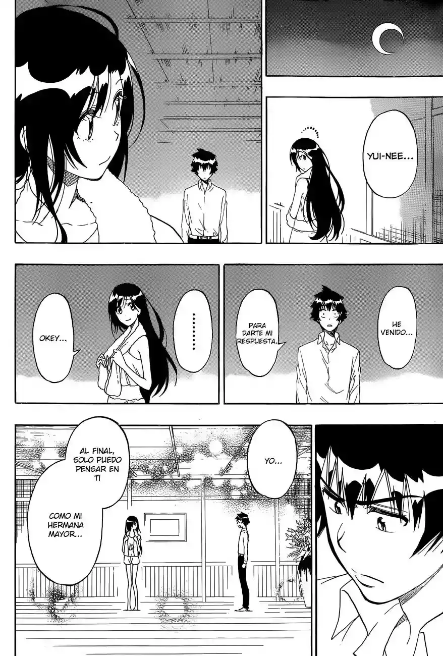 Nisekoi capítulo 178, página 12
