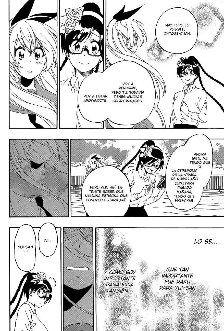 Nisekoi capítulo 179, página 13