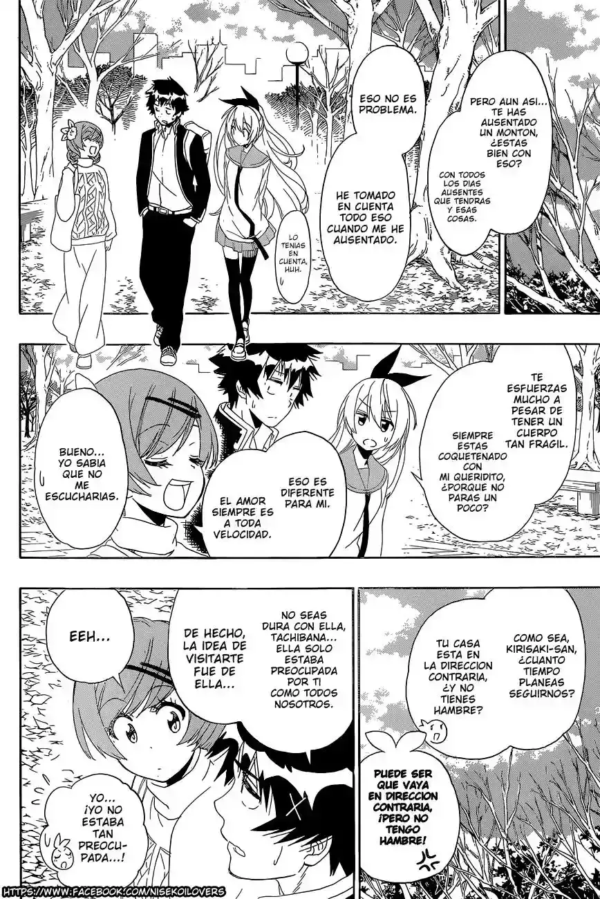 Nisekoi capítulo 180, página 13
