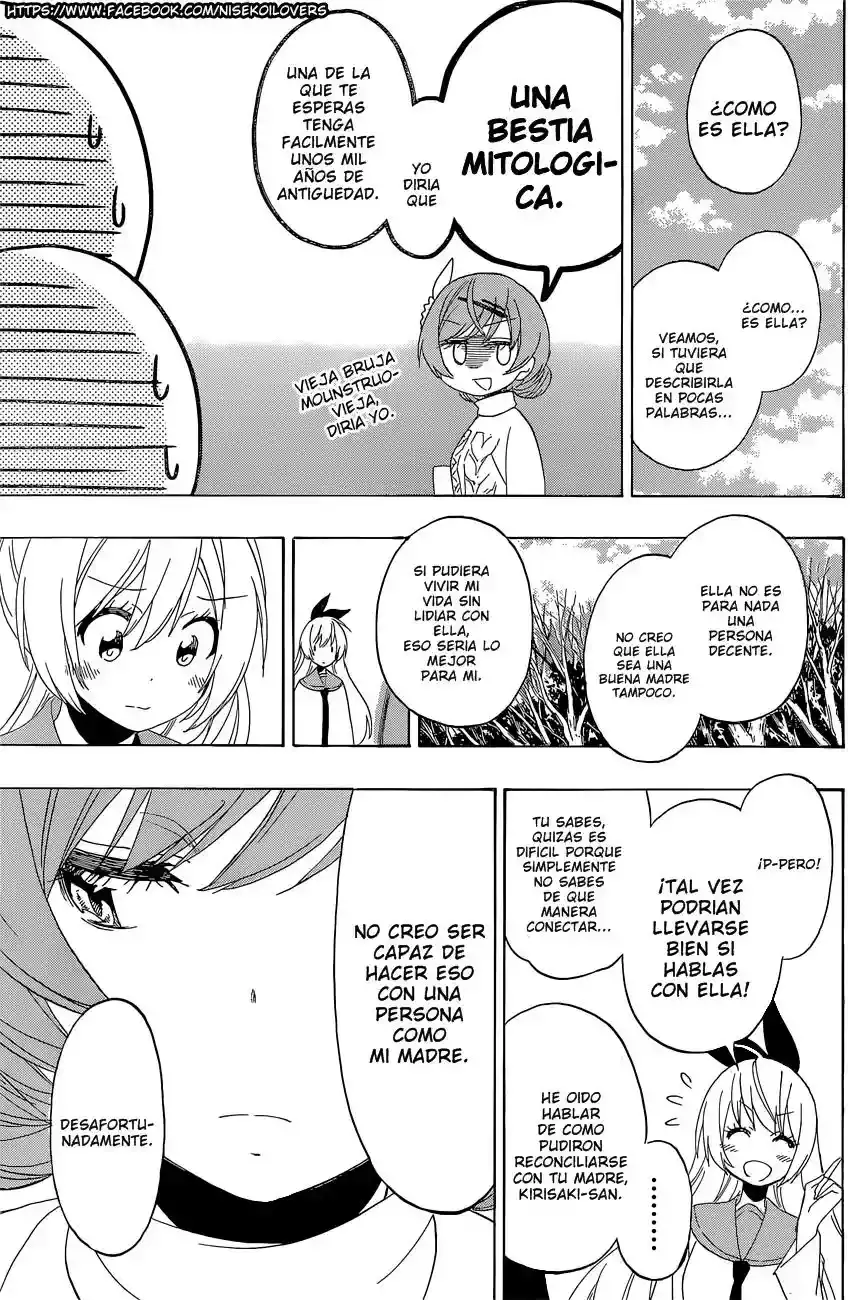 Nisekoi capítulo 180, página 16
