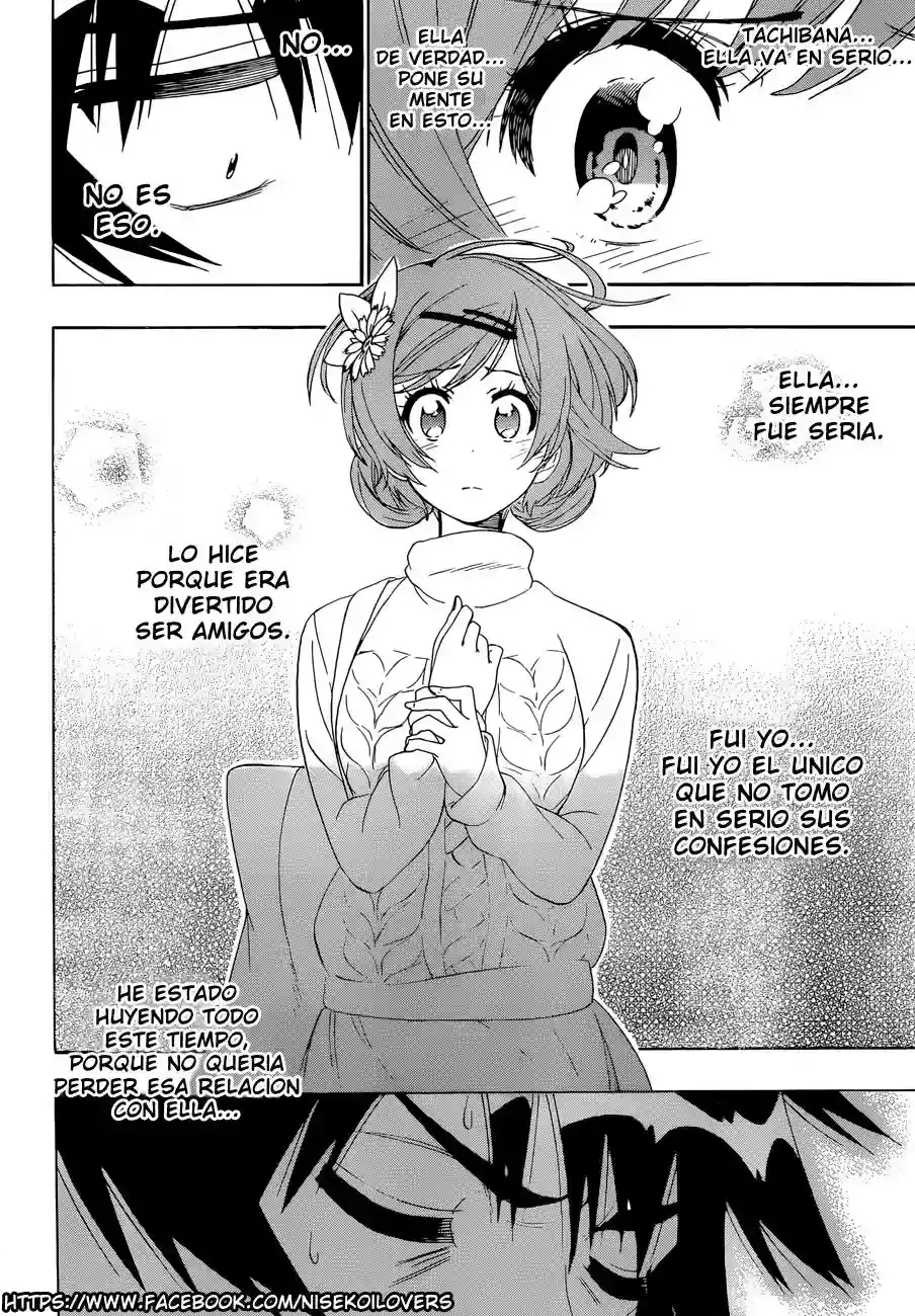 Nisekoi capítulo 181, página 4