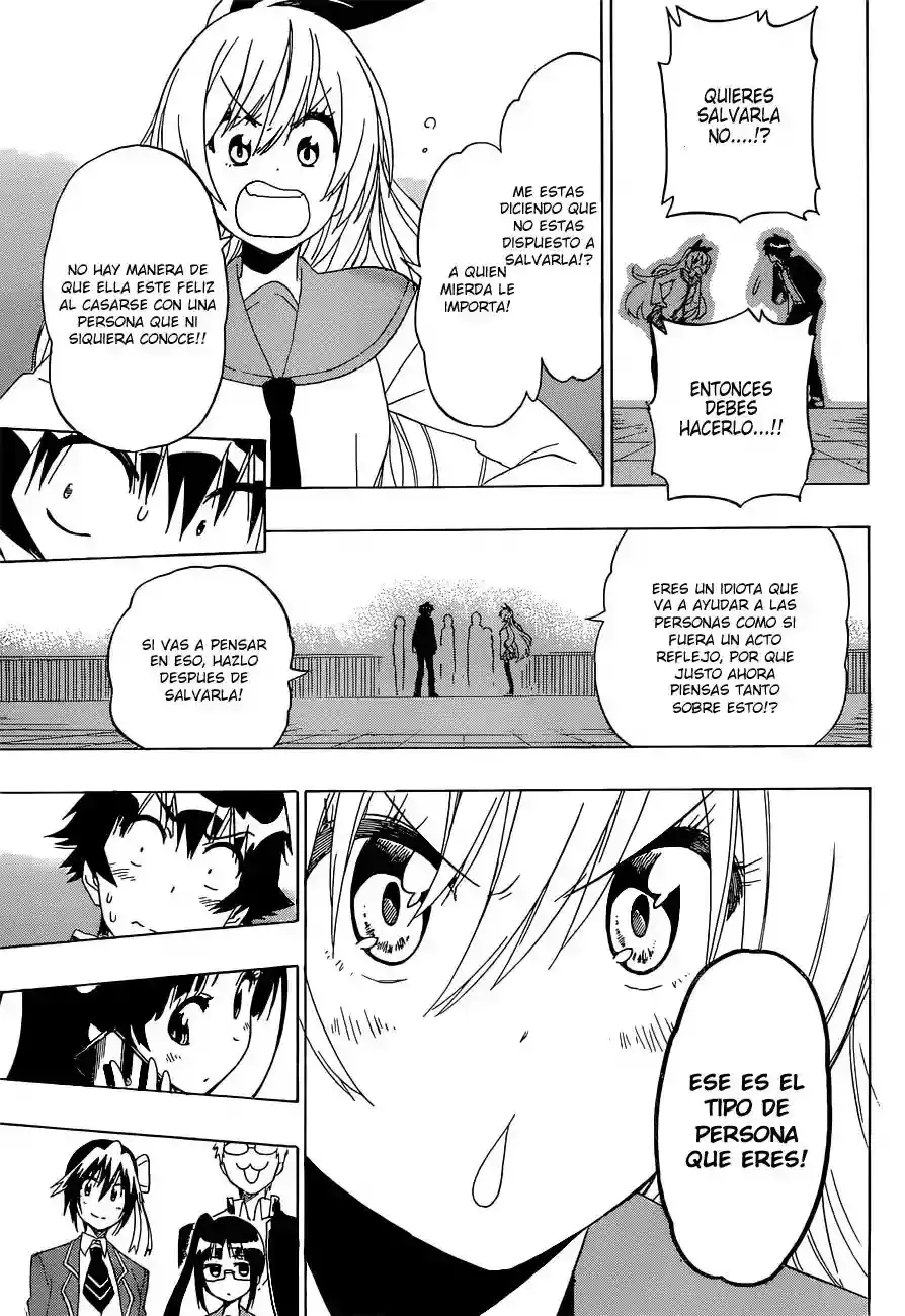 Nisekoi capítulo 182, página 16