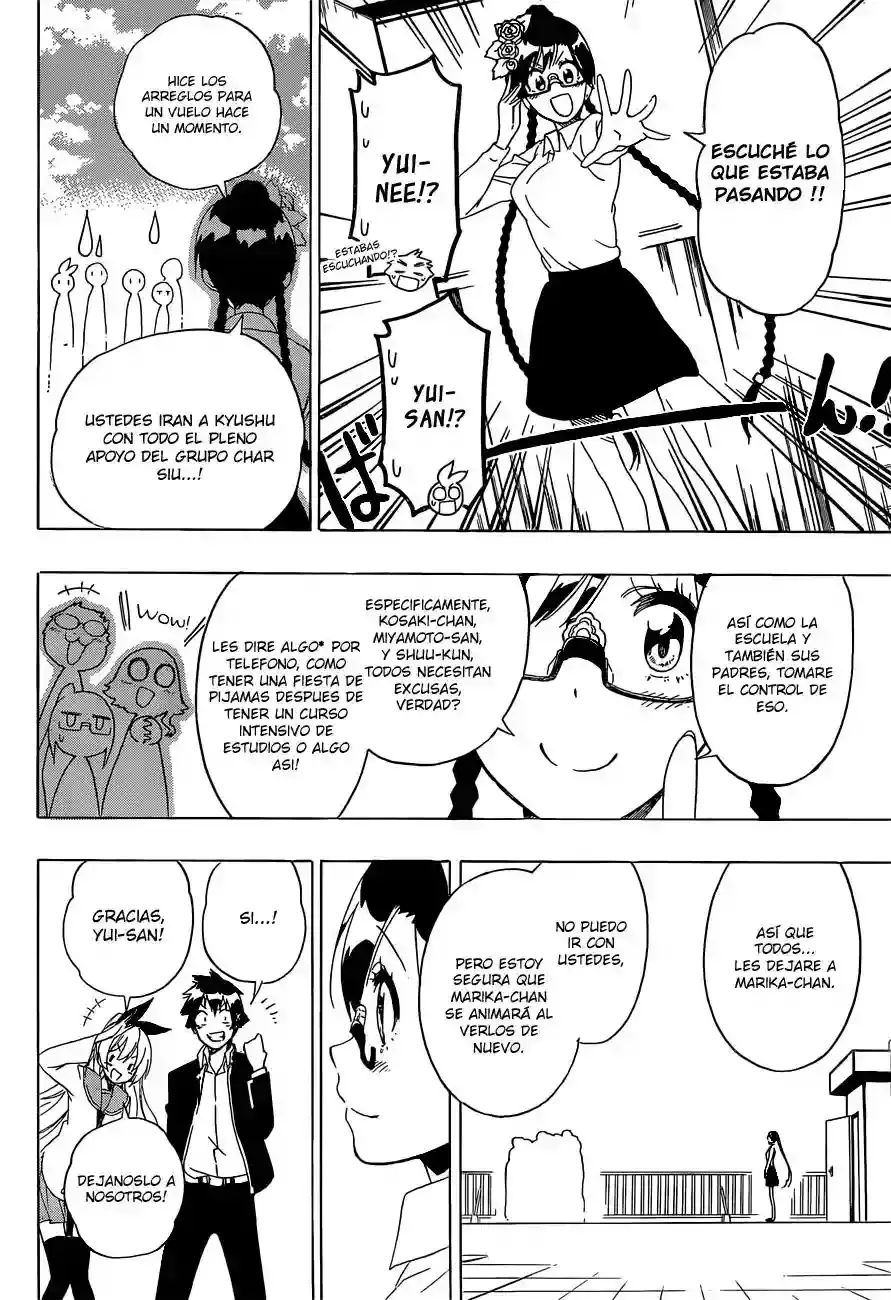 Nisekoi capítulo 182, página 19