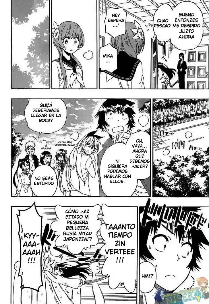 Nisekoi capítulo 184, página 7