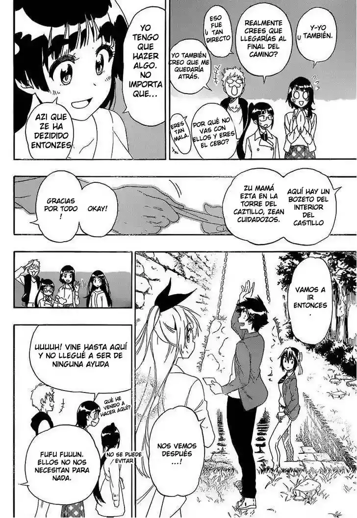 Nisekoi capítulo 184, página 11