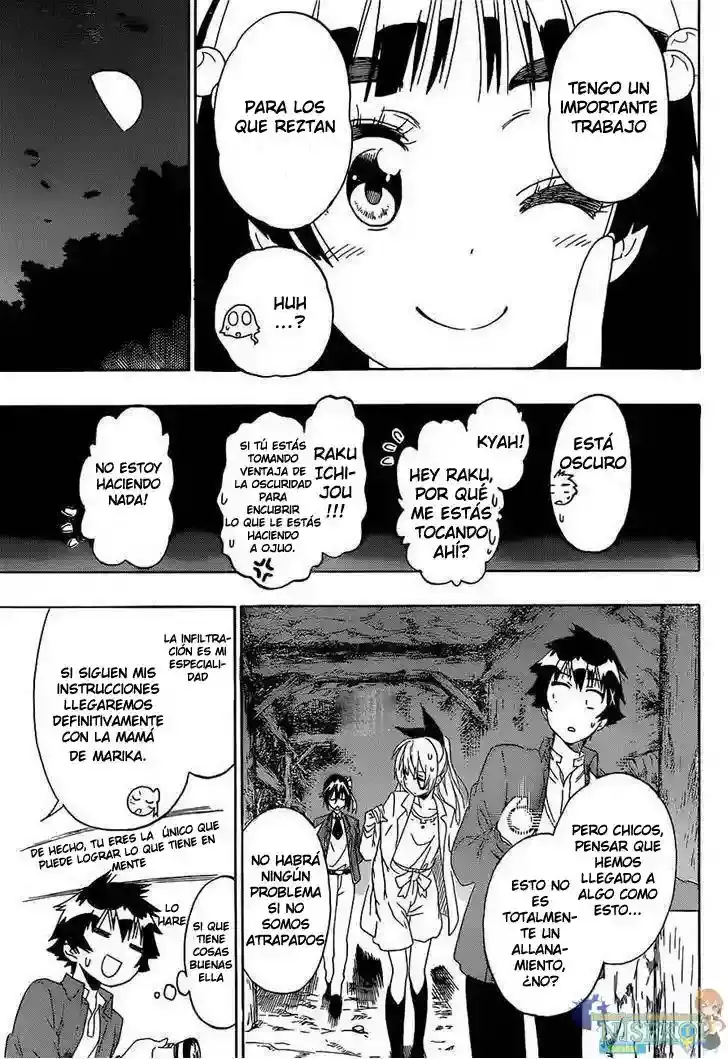 Nisekoi capítulo 184, página 12