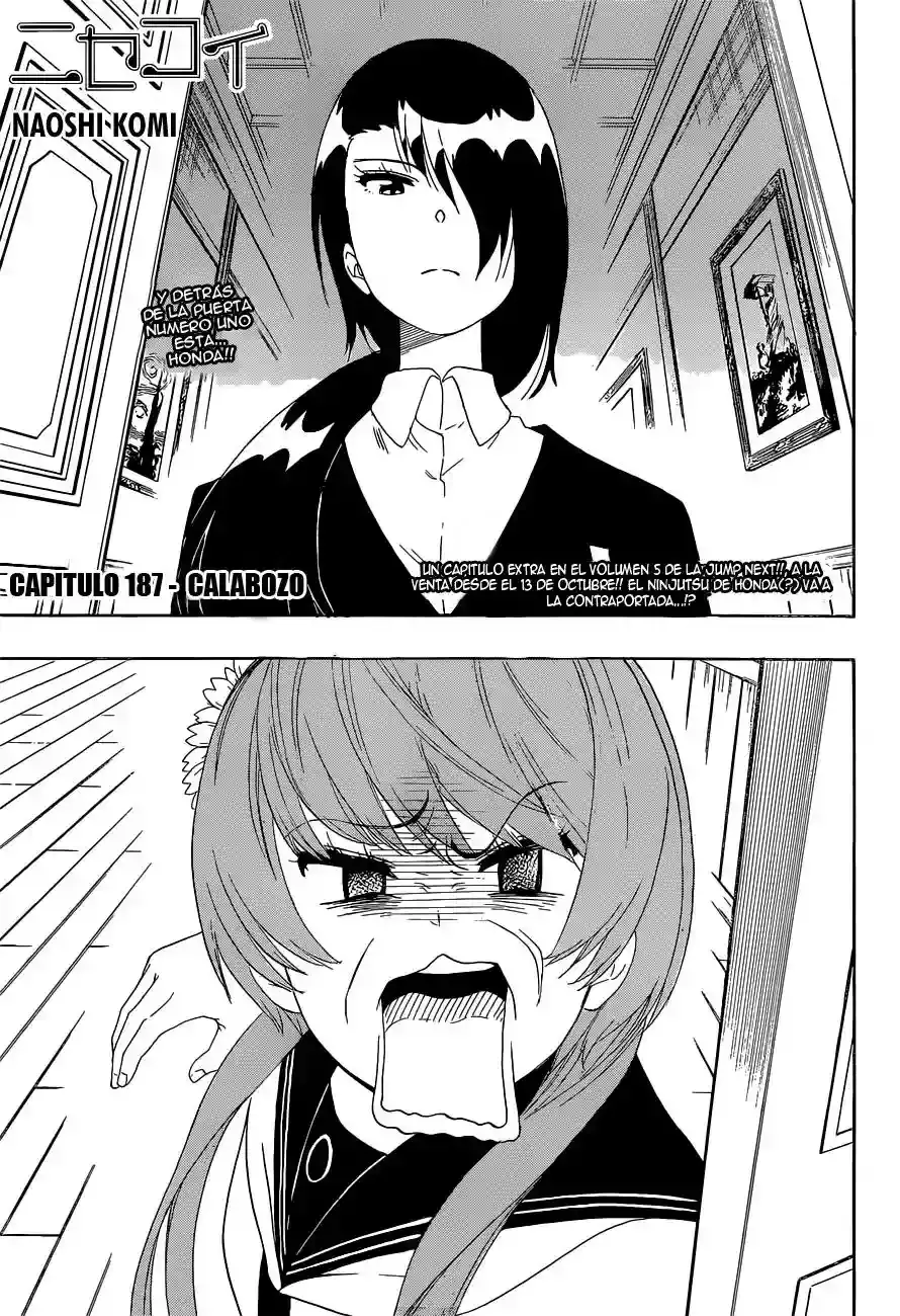 Nisekoi capítulo 187, página 2