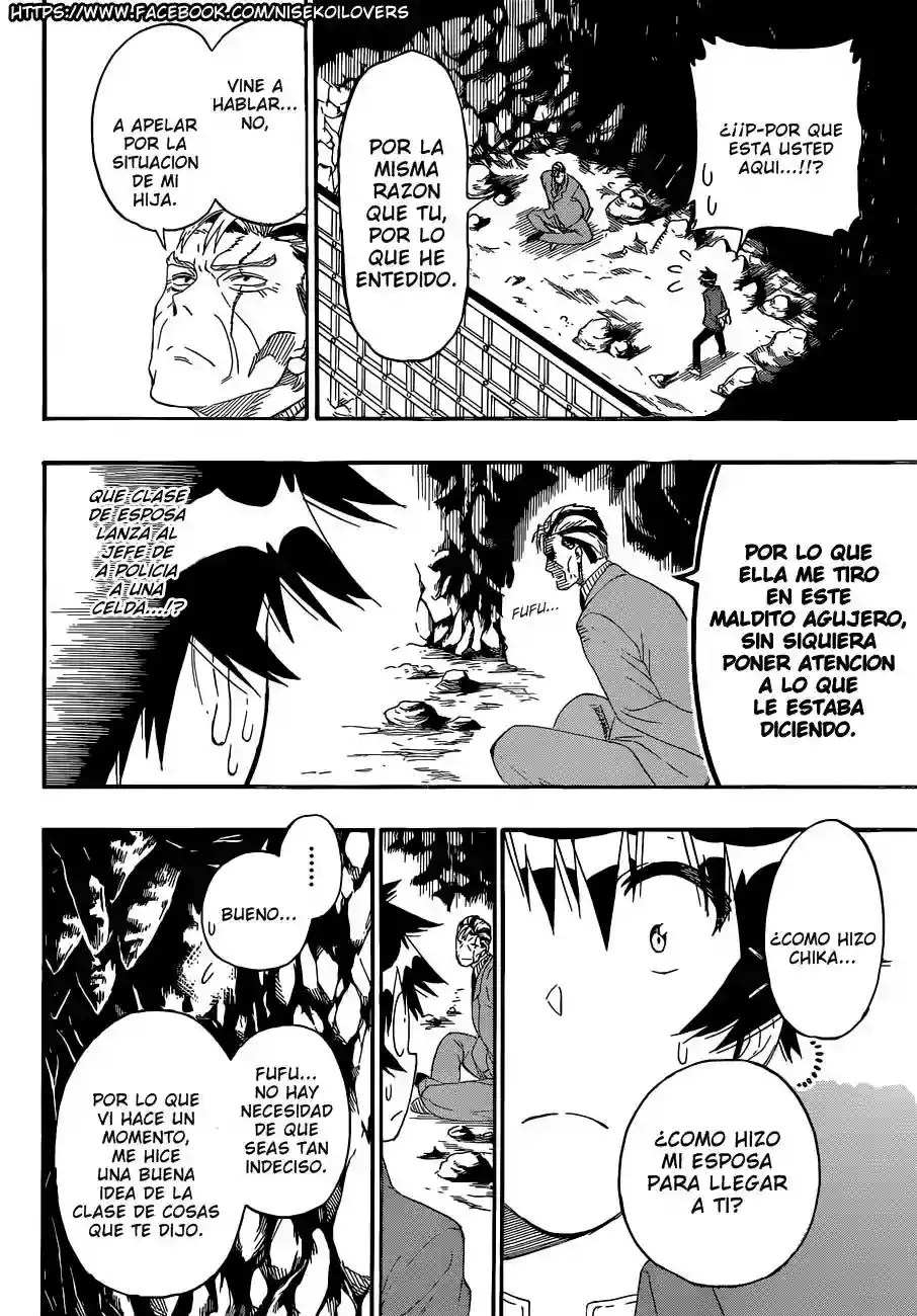 Nisekoi capítulo 187, página 9