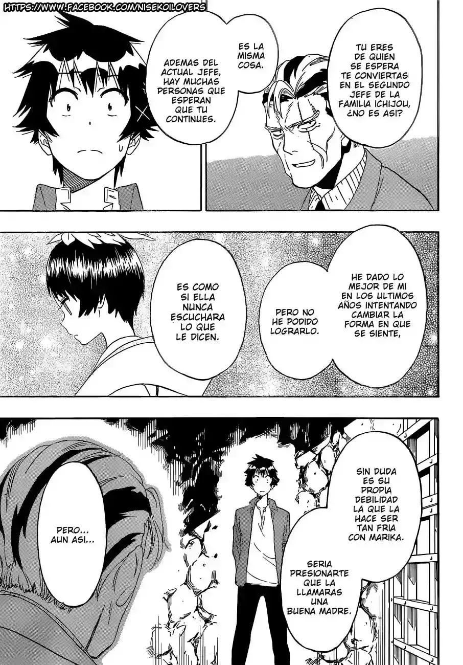 Nisekoi capítulo 187, página 12