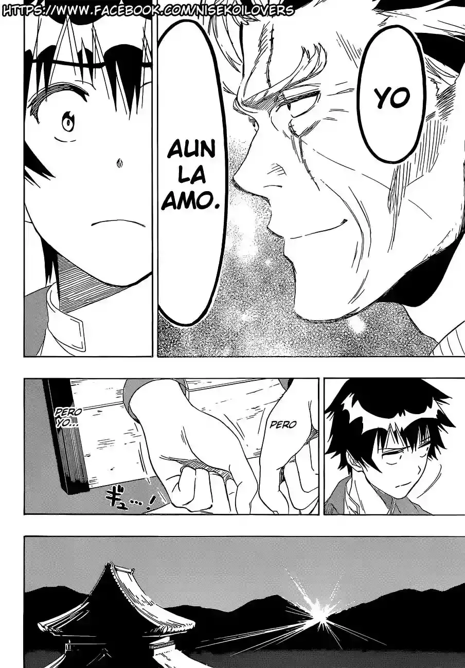 Nisekoi capítulo 187, página 13