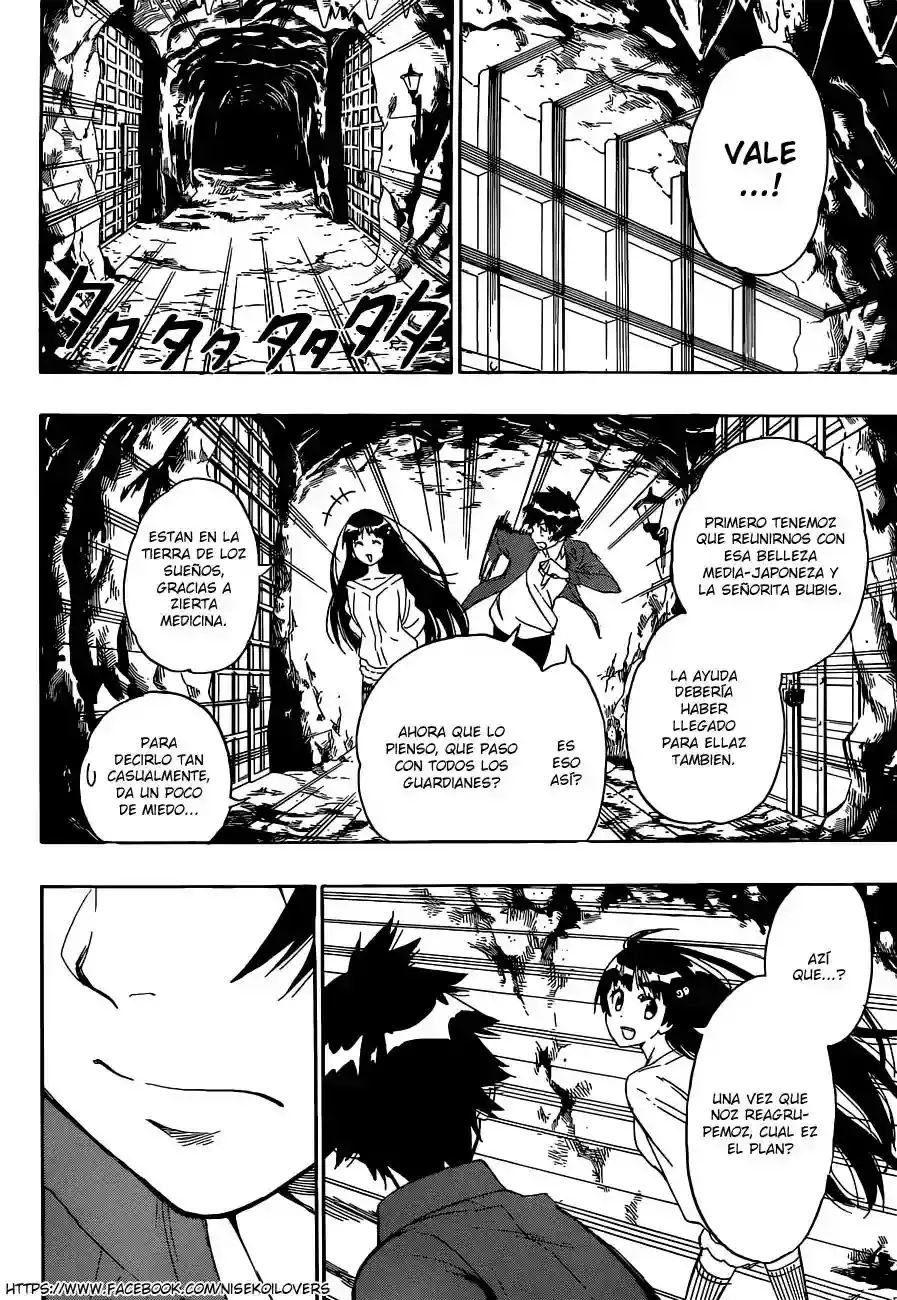 Nisekoi capítulo 187, página 19
