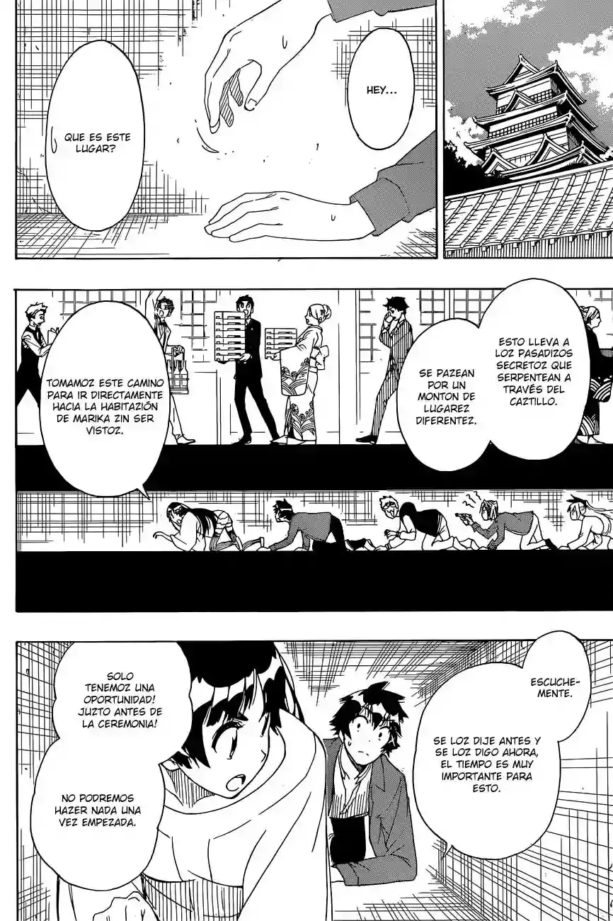 Nisekoi capítulo 189, página 5