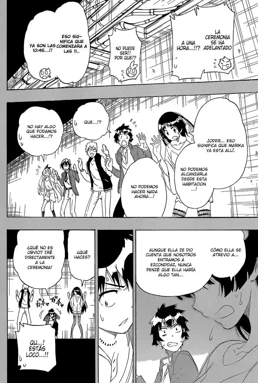 Nisekoi capítulo 190, página 3
