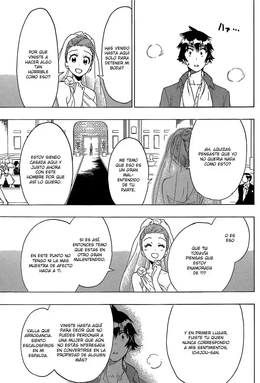Nisekoi capítulo 190, página 8