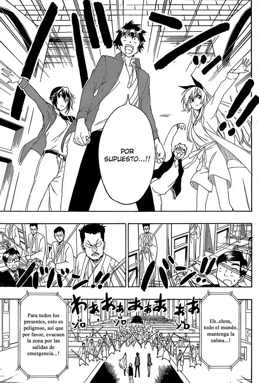 Nisekoi capítulo 190, página 16