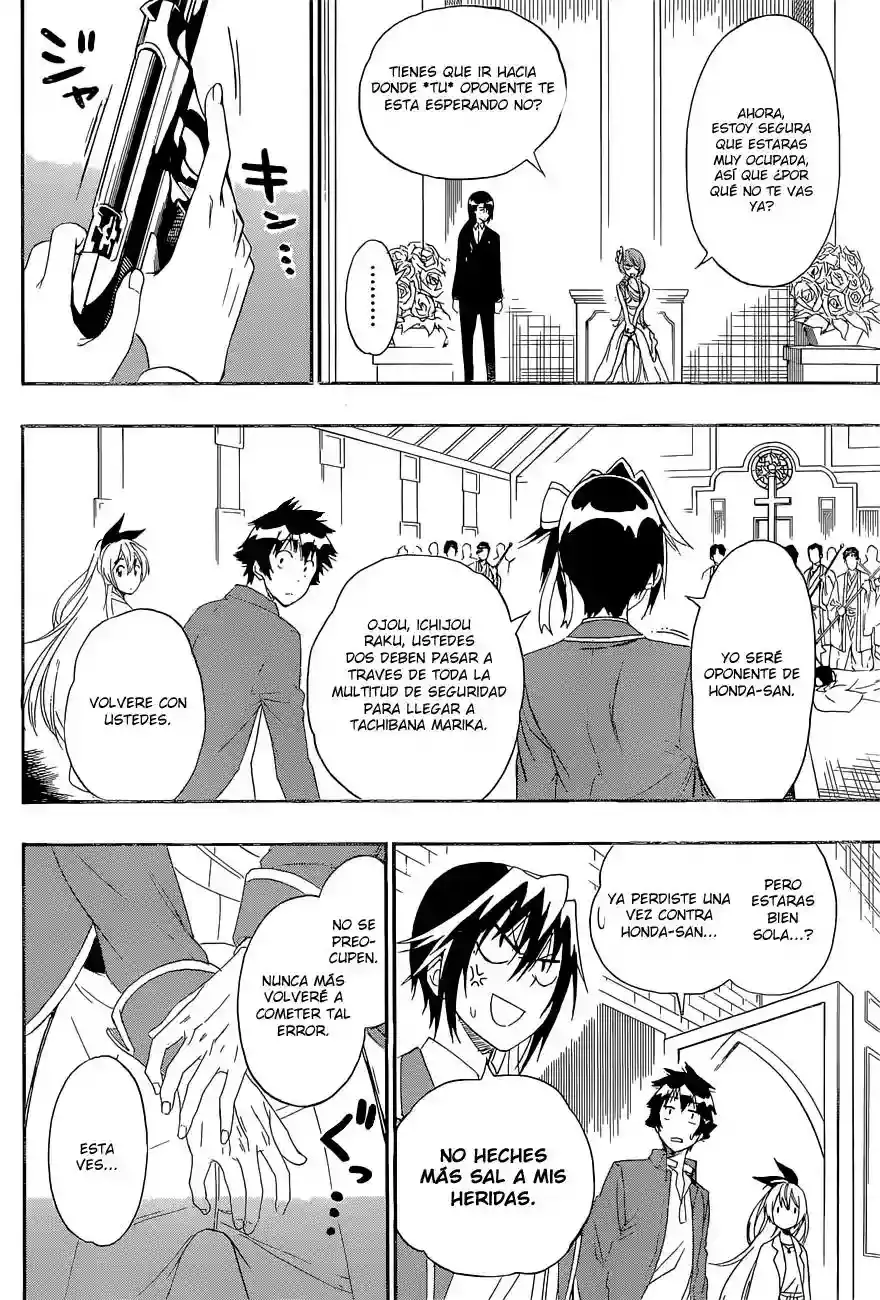 Nisekoi capítulo 191, página 5