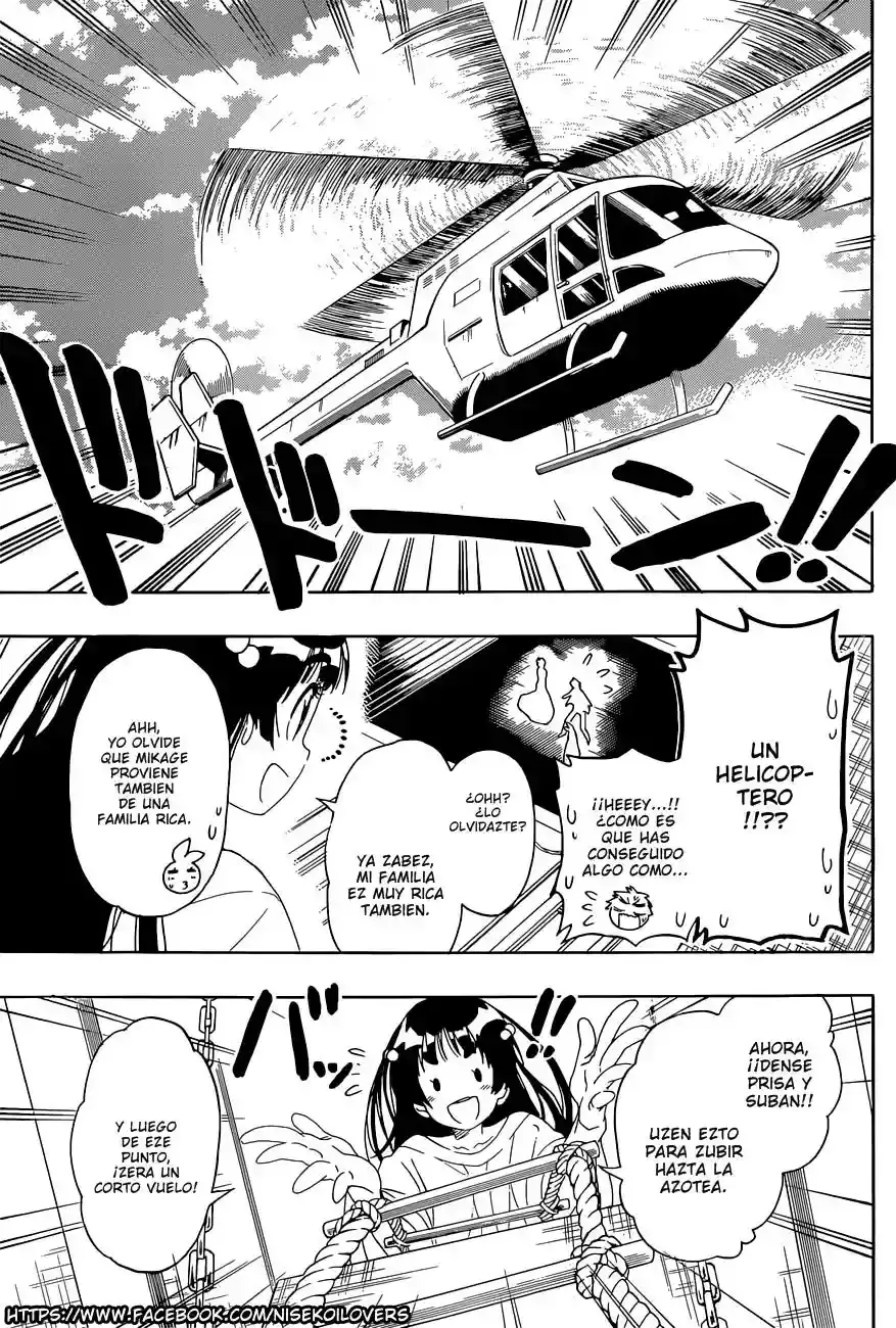 Nisekoi capítulo 192, página 6