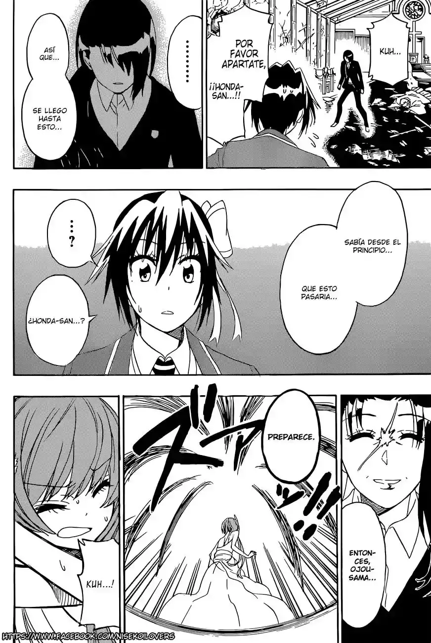 Nisekoi capítulo 192, página 19