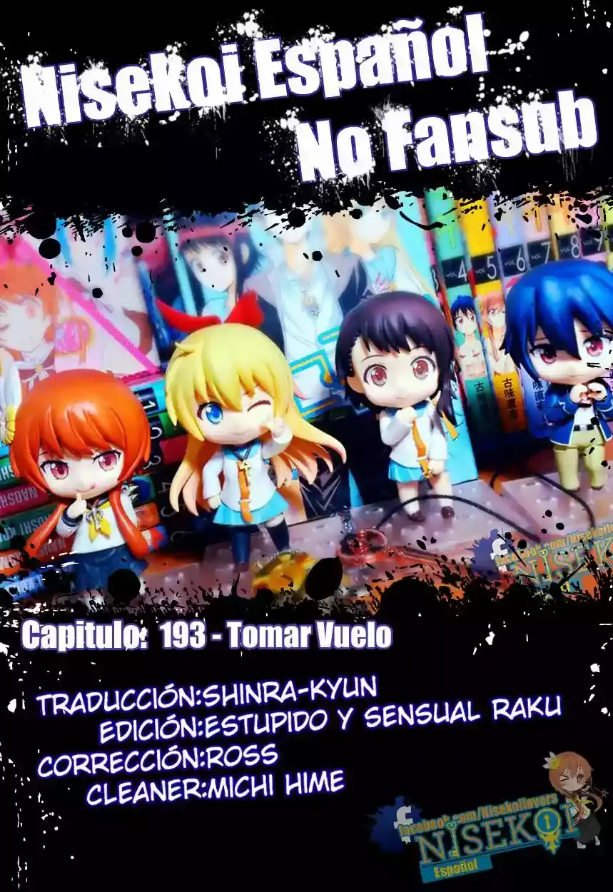 Nisekoi capítulo 193, página 1