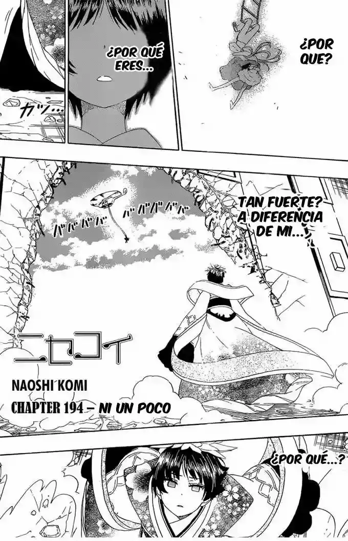 Nisekoi capítulo 194, página 1