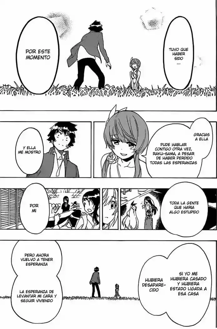 Nisekoi capítulo 194, página 13