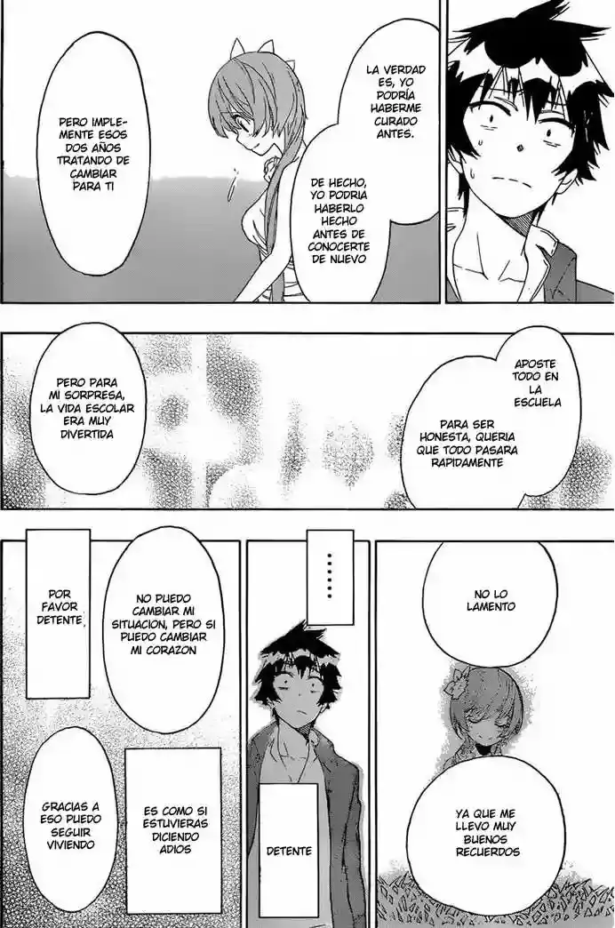 Nisekoi capítulo 194, página 14