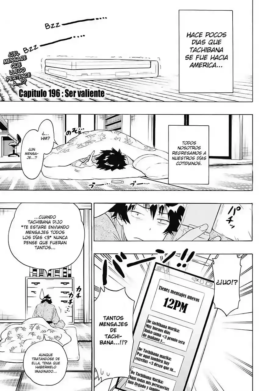 Nisekoi capítulo 196, página 5
