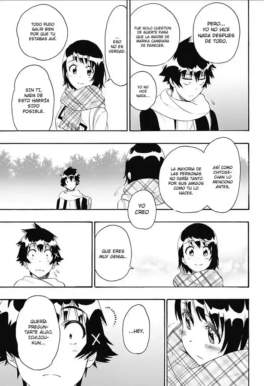Nisekoi capítulo 196, página 15