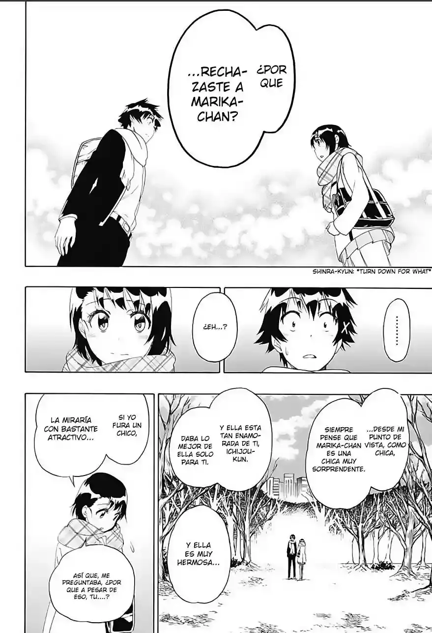 Nisekoi capítulo 196, página 16
